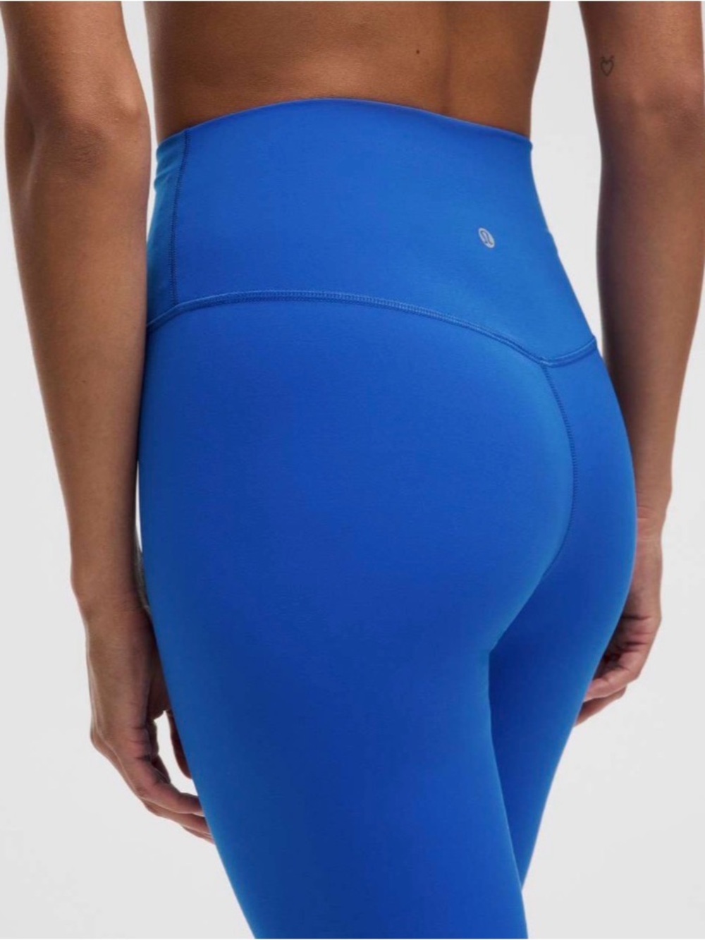 Lululemon Align High-Rise Cerulean Blue Nulu Yoga Leggings Size 14 - Picture 4 of 7